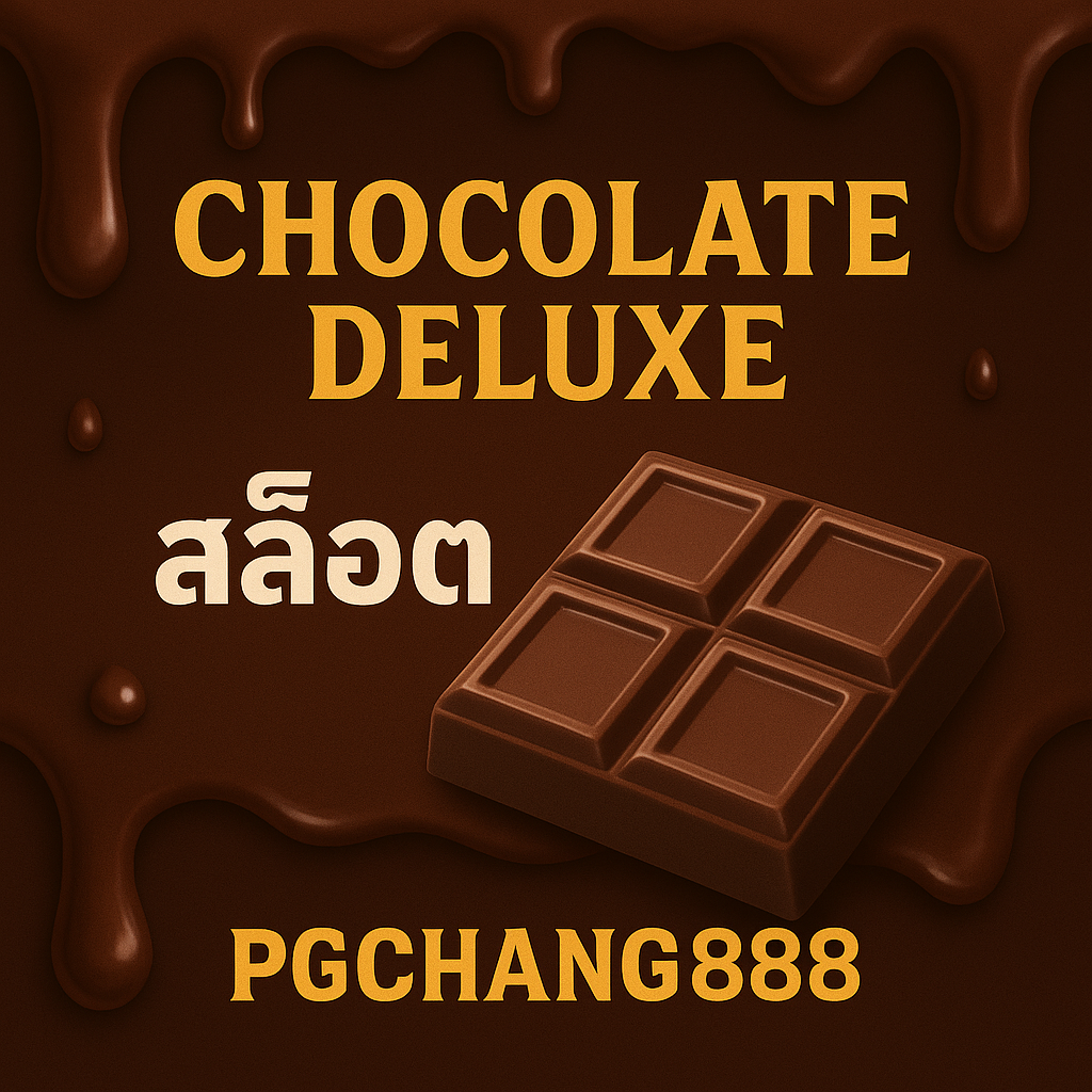 CHOCOLATE DELUXE สล็อตหวานกรอบแจ็กพอตใหญ่จาก PGCHANG888