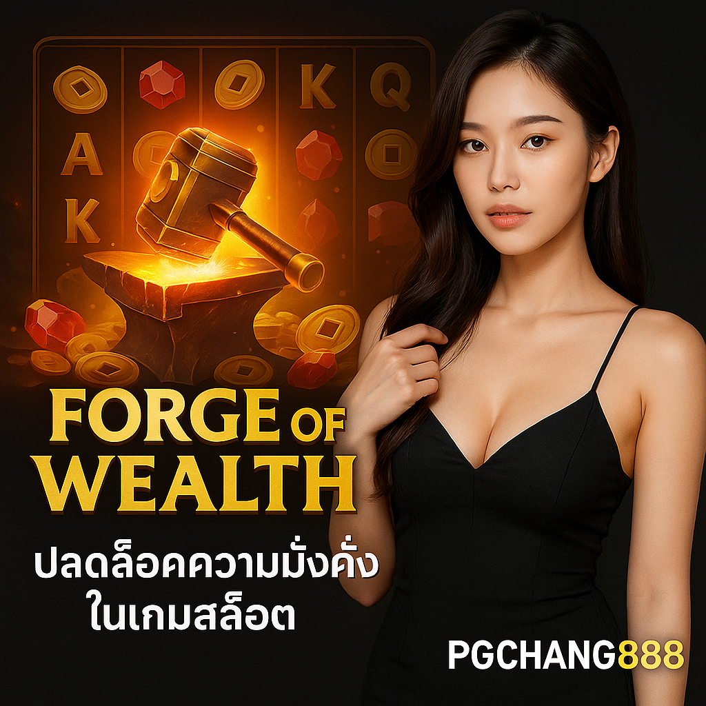 FORGE OF WEALTH สล็อตตีเหล็กทองคำ แตกง่ายที่ PGCHANG888
