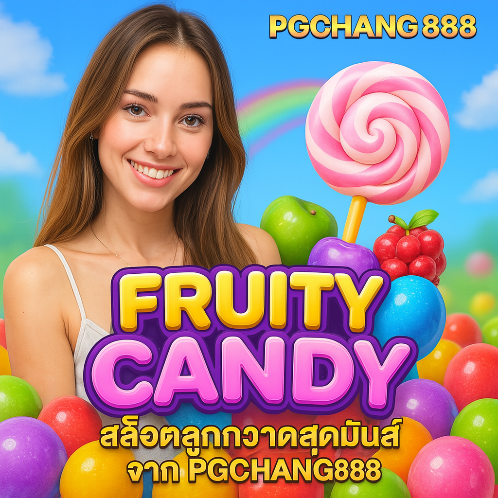 FRUITY CANDY – ระเบิดความหวานสล็อตลูกกวาดสุดมัน