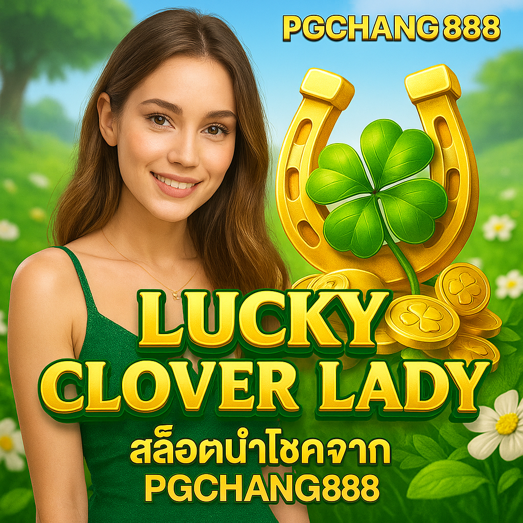 LUCKY CLOVER LADY สาวนำโชคใบโคลเวอร์จาก PGCHANG888