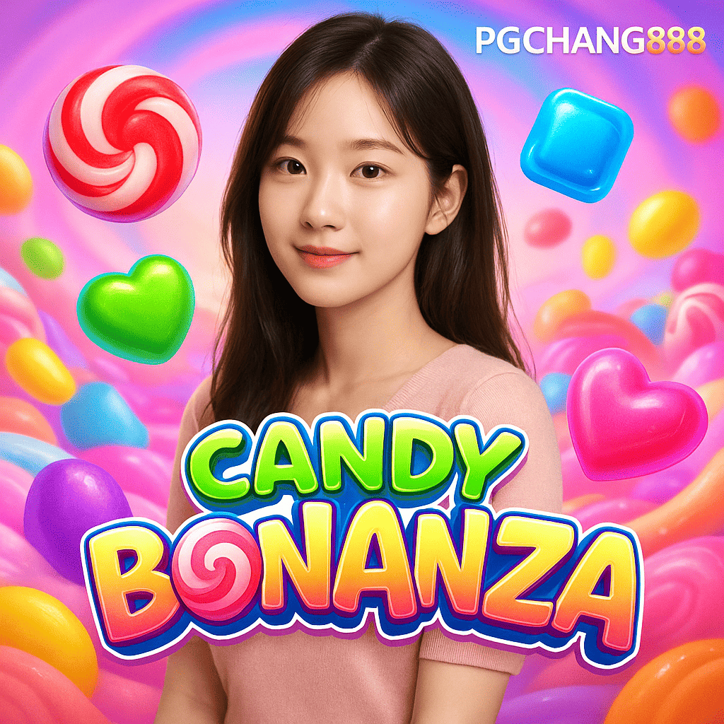Candy Bonanza สล็อตลูกกวาดหลากสี แตกง่าย โบนัสใหญ่จาก PGCHANG888