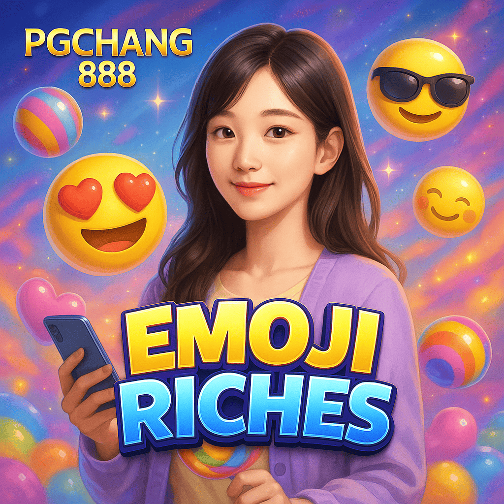 Emoji Riches สล็อตอีโมจิสุดฮิต แตกง่าย สีสันสดใสจาก PGCHANG888