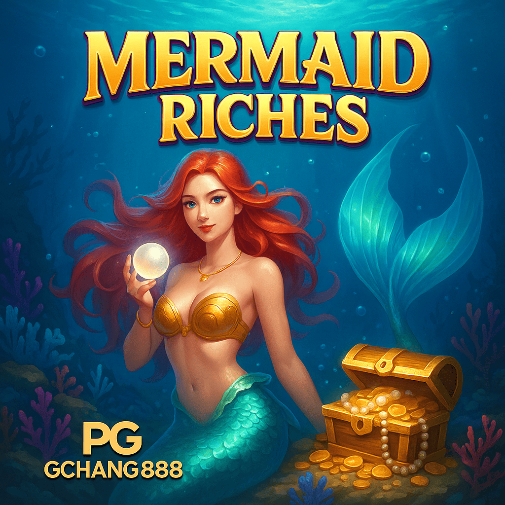 Mermaid Riches สล็อตเงือกสาว โบนัสแตกง่าย | PGCHANG888