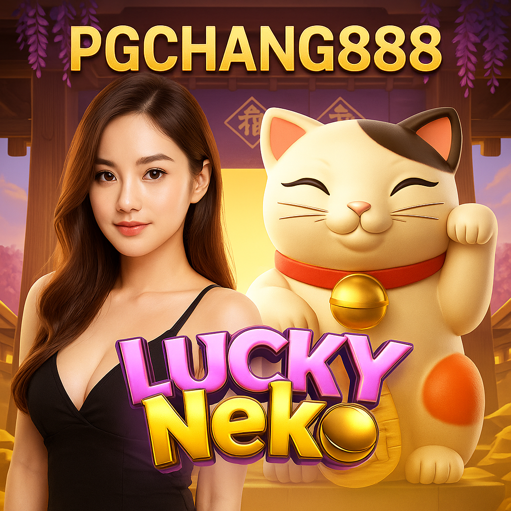 LUCKY NEKO สล็อตแมวกวักนำโชคสุดฮิตจาก PGCHANG888
