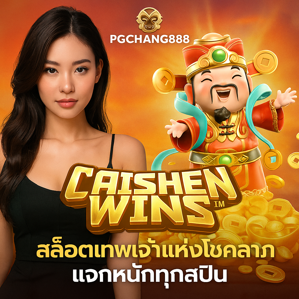 CAISHEN WINS สล็อตเทพเจ้าแห่งโชคลาภจาก PGCHANG888