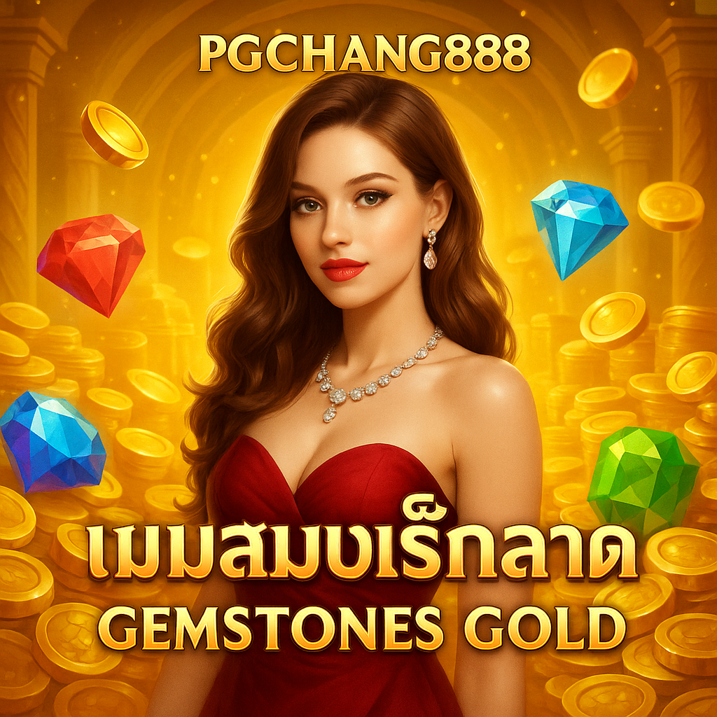 GEMSTONES GOLD สล็อตอัญมณีทองคำ PGCHANG888