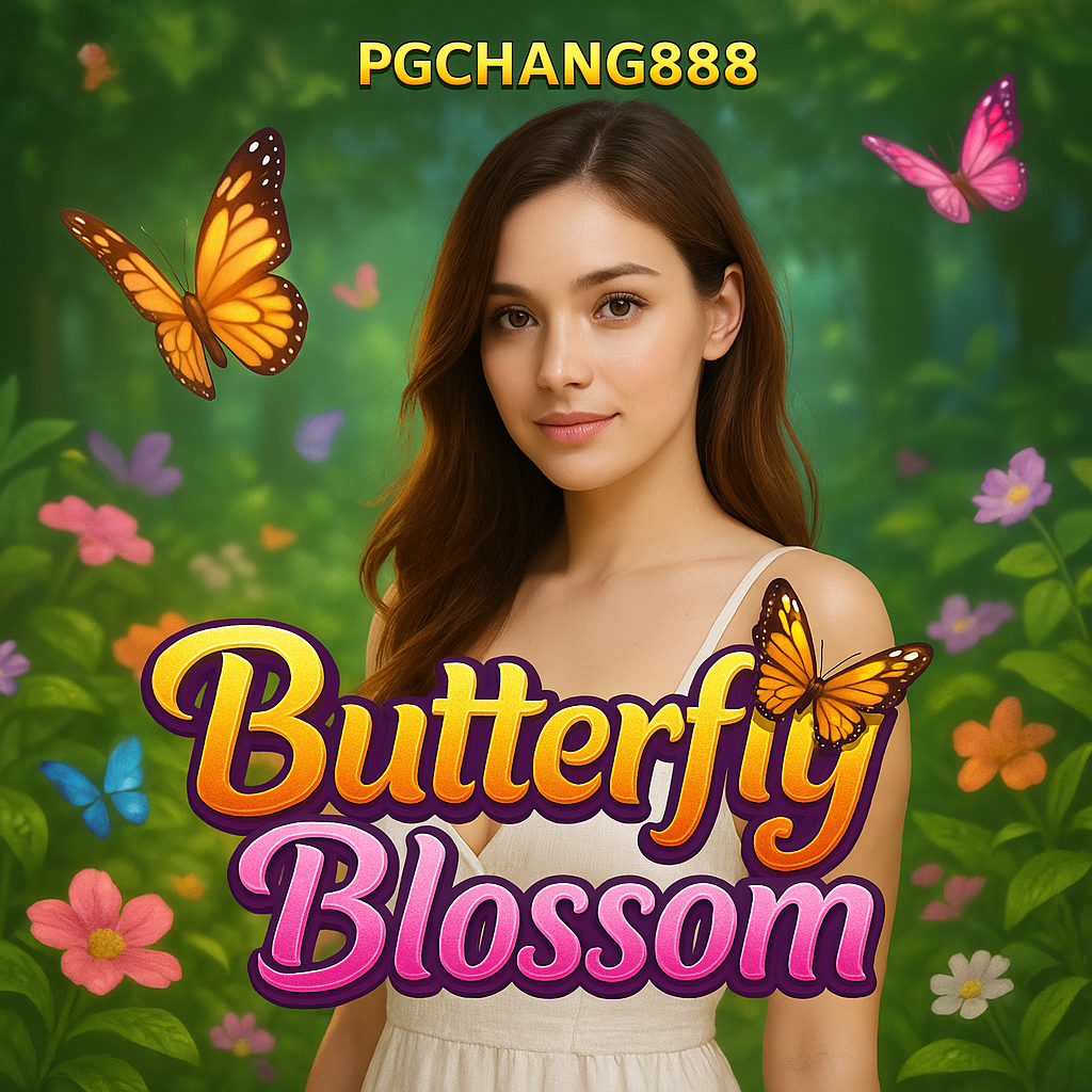 BUTTERFLY BLOSSOM สล็อตผีเสื้อแสนสวย PGCHANG888