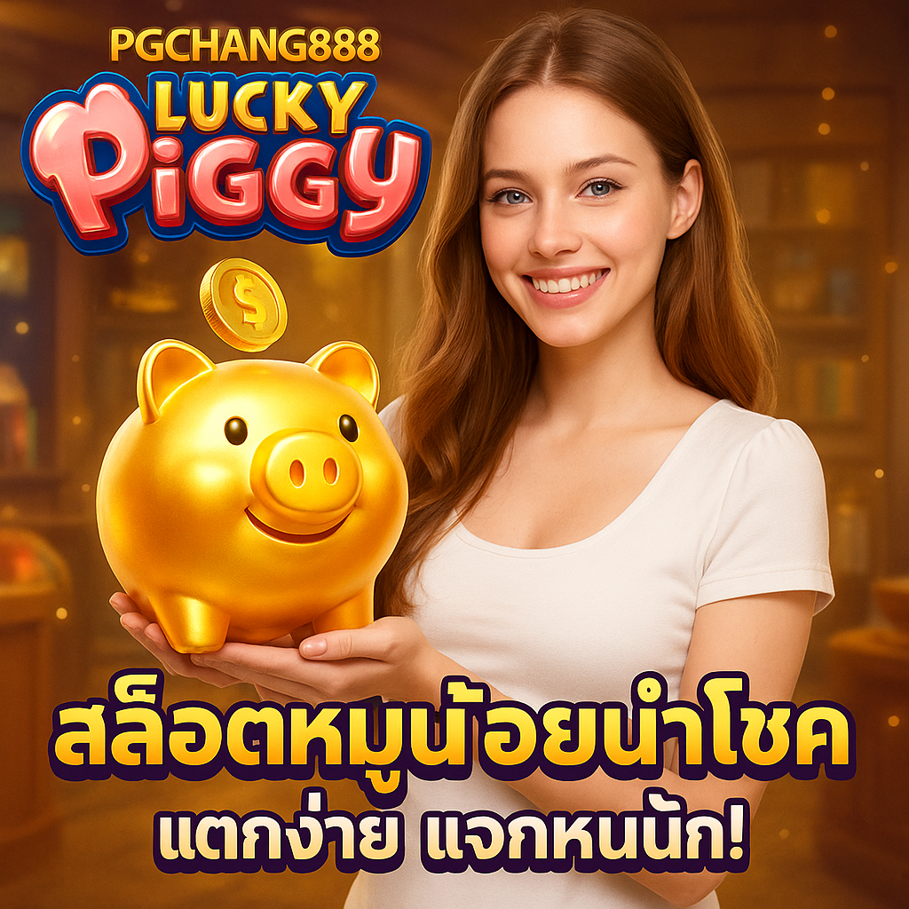 LUCKY PIGGY สล็อตหมูทองนำโชค PGCHANG888
