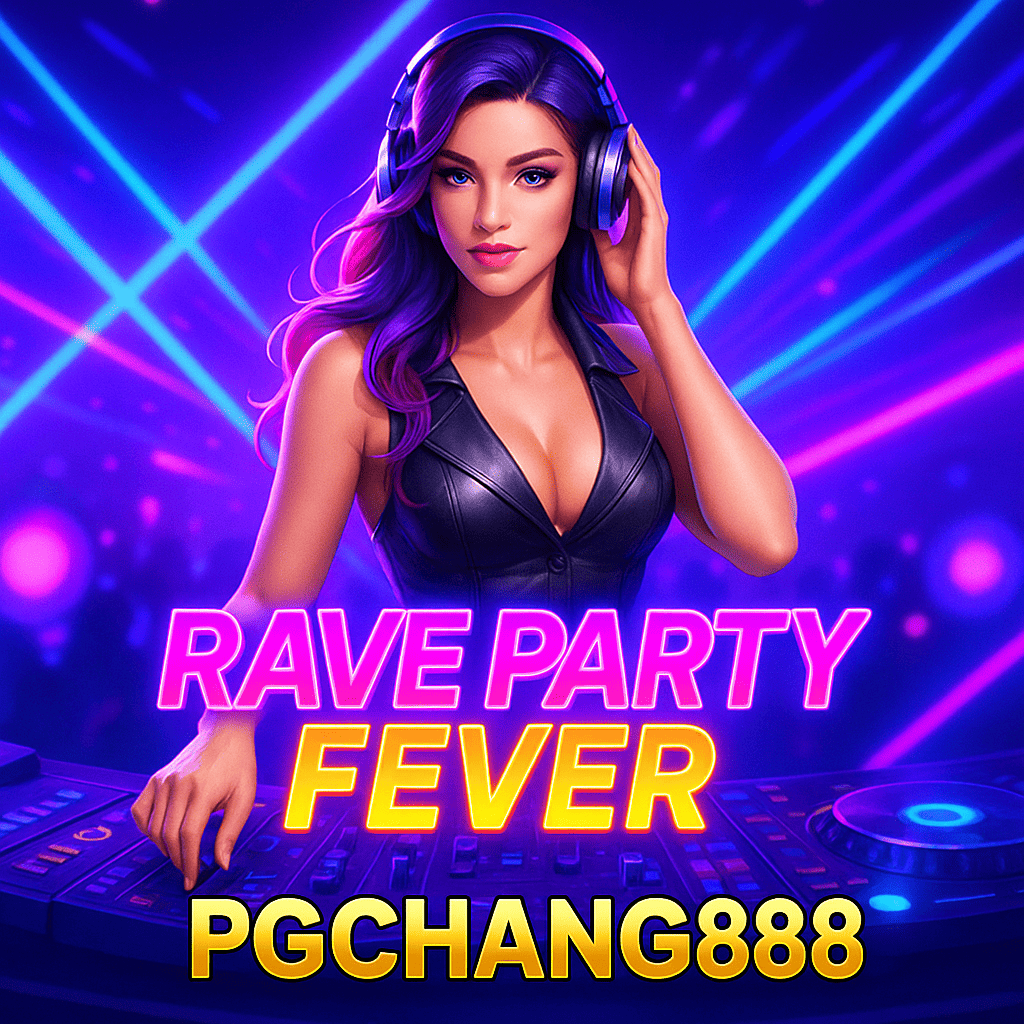 “RAVE PARTY FEVER เกมสล็อตงานปาร์ตี้สุดมันส์กับ PGCHANG888”
