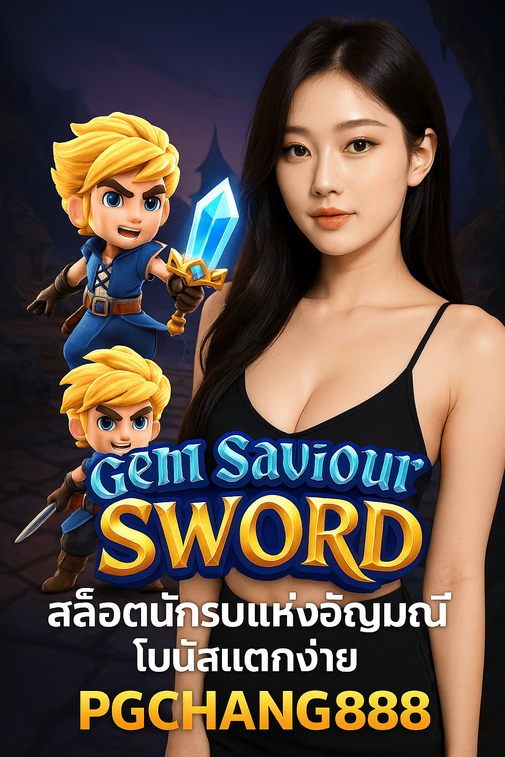 GEM SAVIOUR SWORD สล็อตนักรบแห่งอัญมณี แตกง่าย PGCHANG888