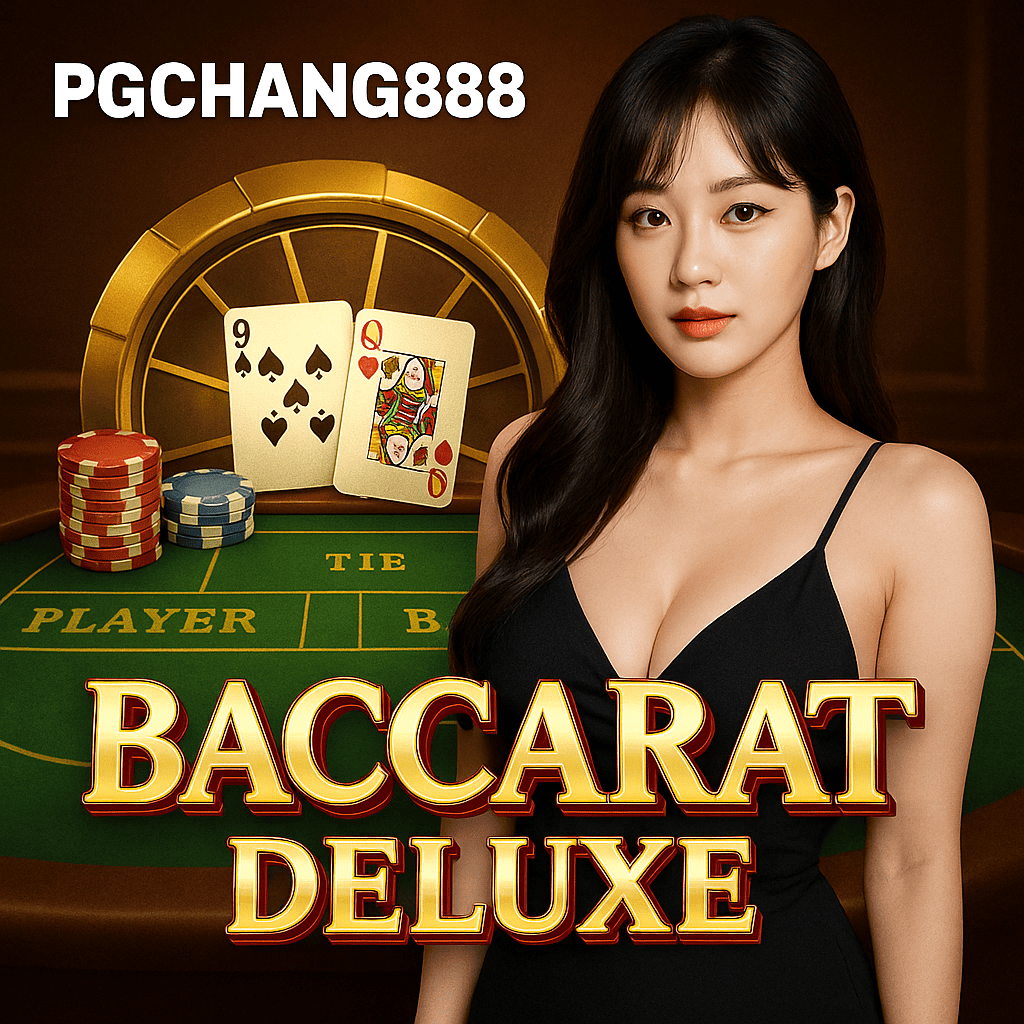 BACCARAT DELUXE เกมบาคาร่าออนไลน์สุดหรู PGCHANG888 ลุ้นรางวัลใหญ่ทุกตา