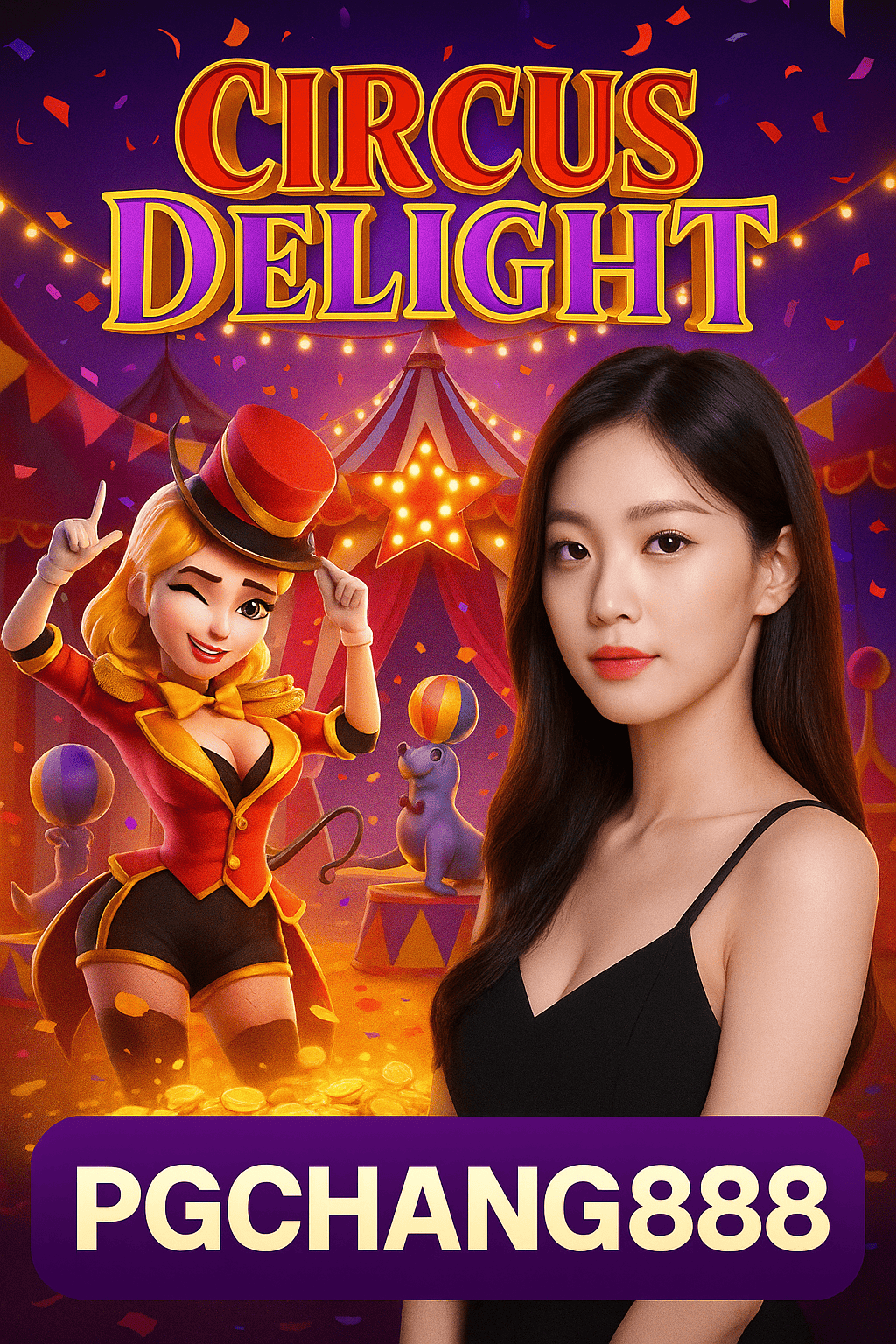 CIRCUS DELIGHT ความบันเทิงสุดหรรษา เล่นง่ายบน PGCHANG888