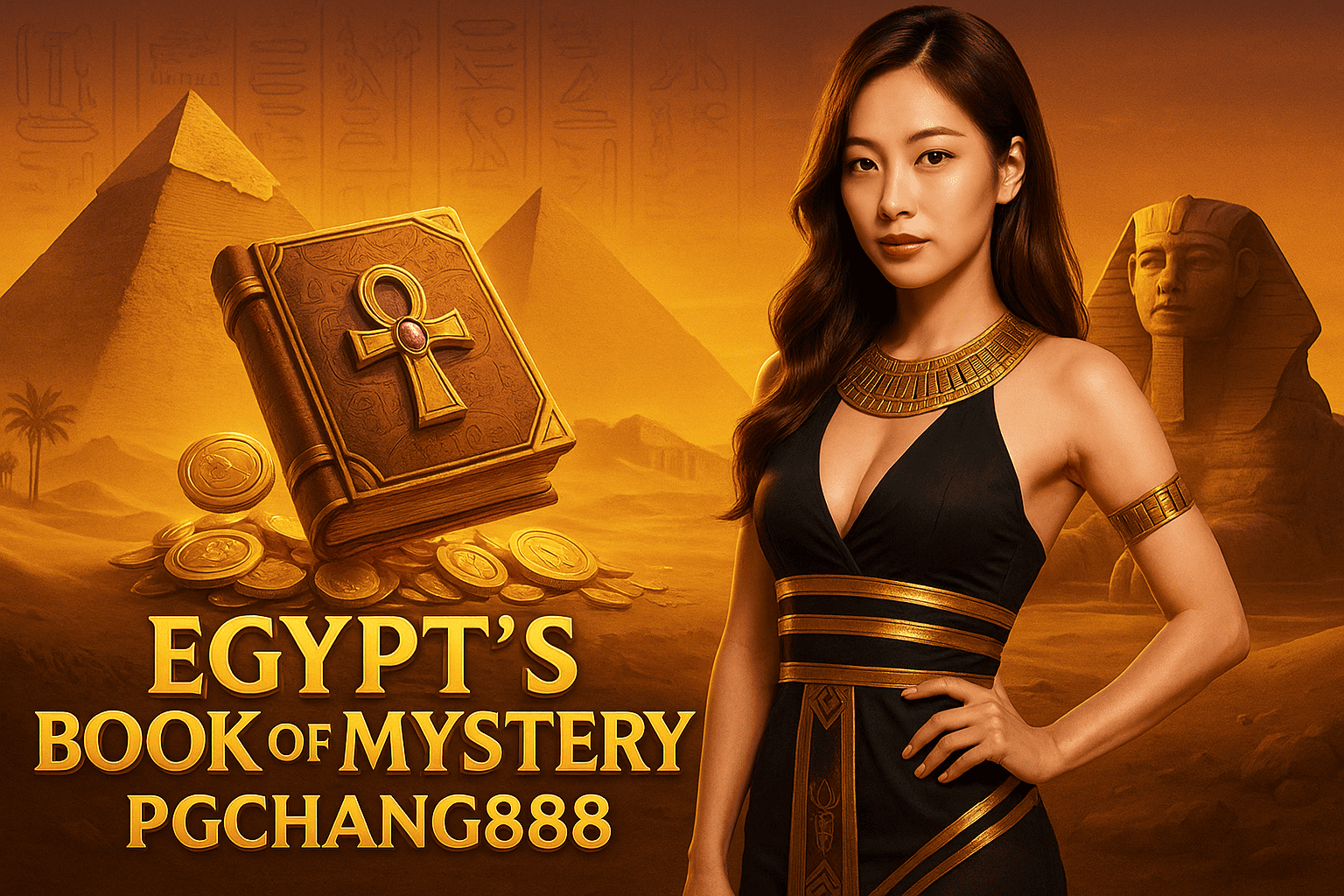Egypt’s Book of Mystery สล็อตอียิปต์โบราณลึกลับ PGCHANG888