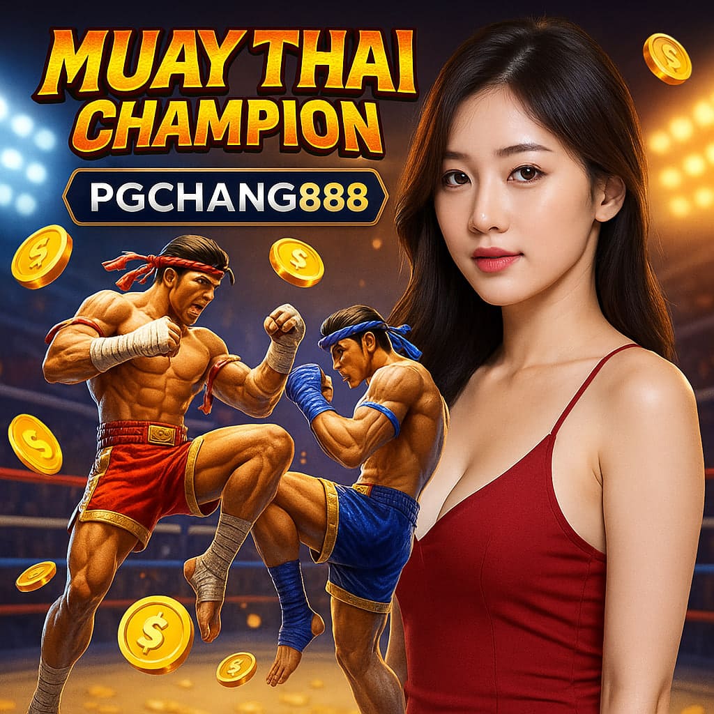MUAY THAI CHAMPION สล็อตมวยไทยดุดัน แตกง่ายโบนัสเพียบที่ PGCHANG888