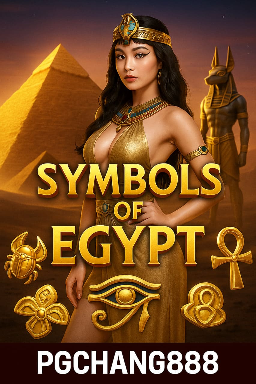 SYMBOLS OF EGYPT สล็อตสัญลักษณ์แห่งอียิปต์ PGCHANG888