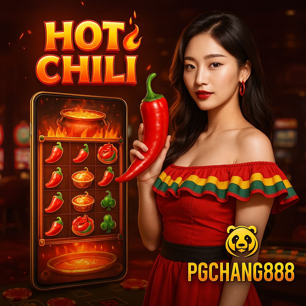 HOT CHILI สล็อตเผ็ดมันส์ โบนัสแตกไวกับ PGCHANG888