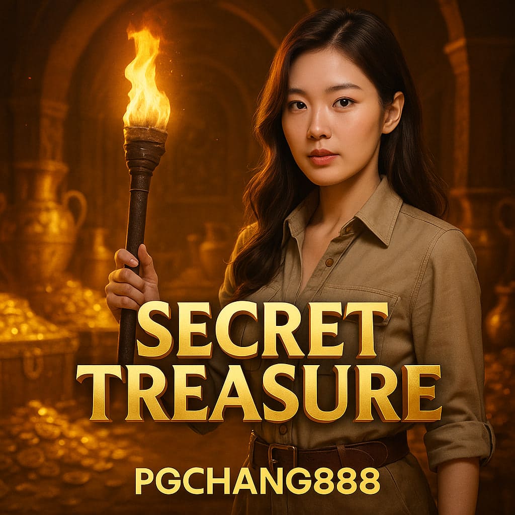 Secret Treasure สล็อตสมบัติลับจาก PGCHANG888 โบนัสแตกไว