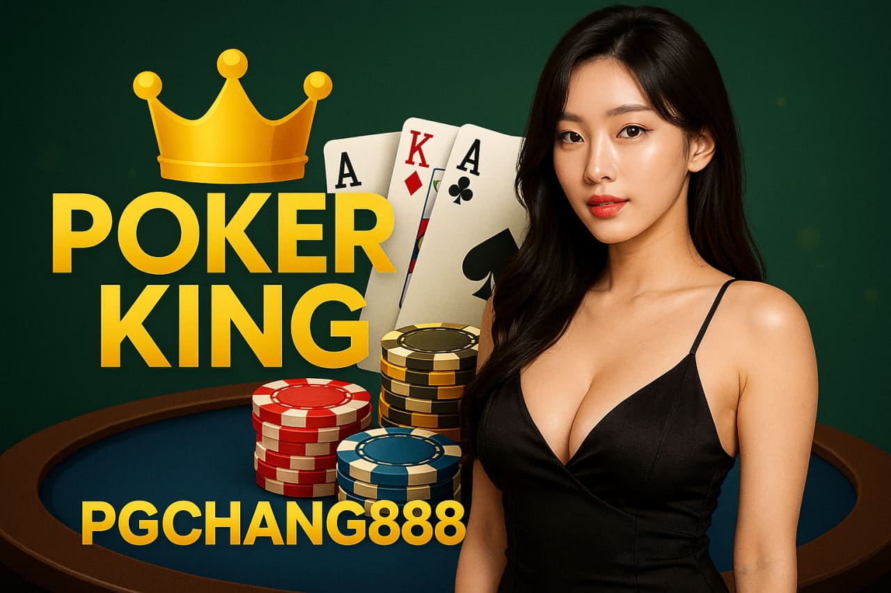 POKER KING ราชาแห่งโลกโป๊กเกอร์ออนไลน์โดย PGCHANG888