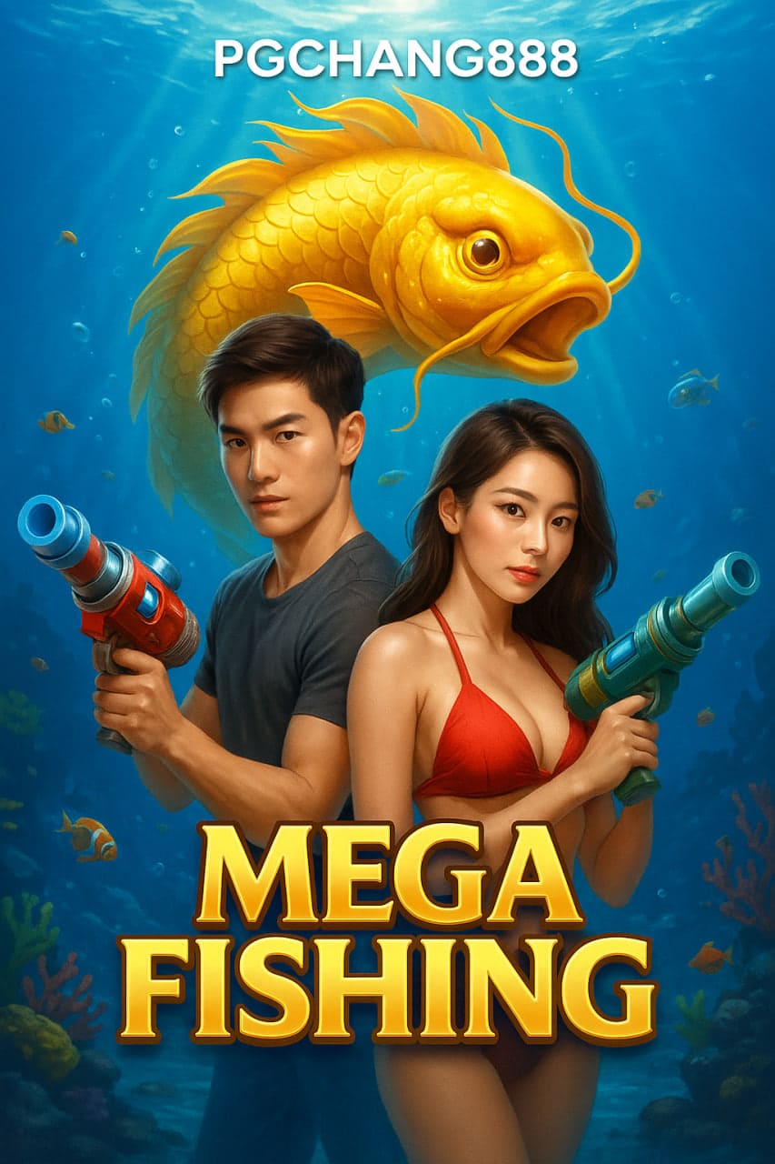 MEGA FISHING เกมยิงปลาสุดมันส์จาก PGCHANG888