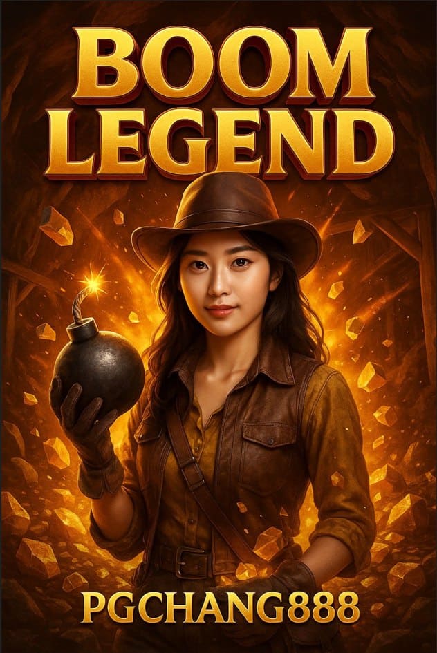 BOOM LEGEND เกมสล็อตระเบิดทองคำแห่งโชคลาภจาก PGCHANG888