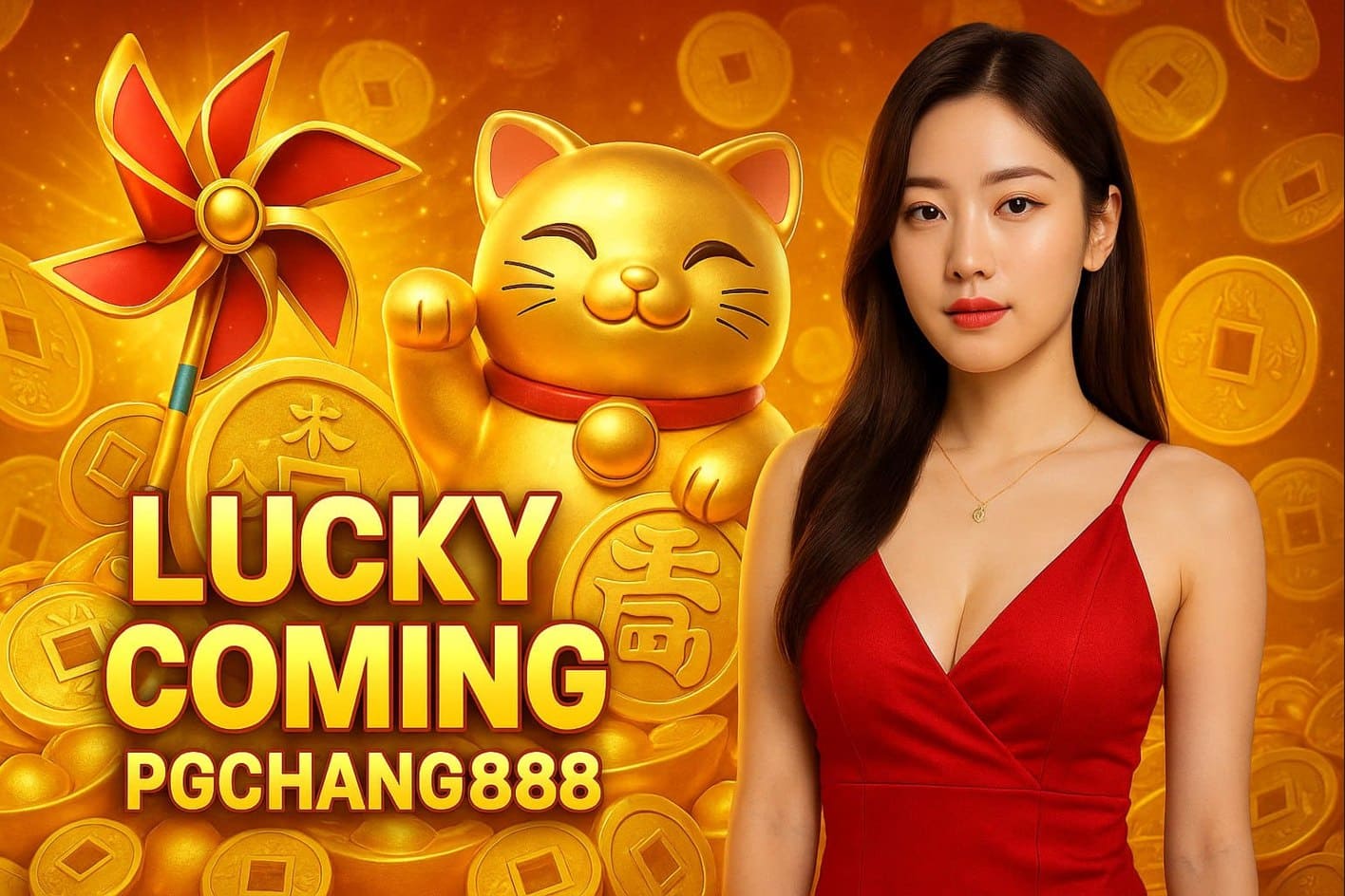 LUCKY COMING โชคใหญ่กำลังมา สล็อตนำโชคสุดปังแห่งปีจาก PGCHANG888