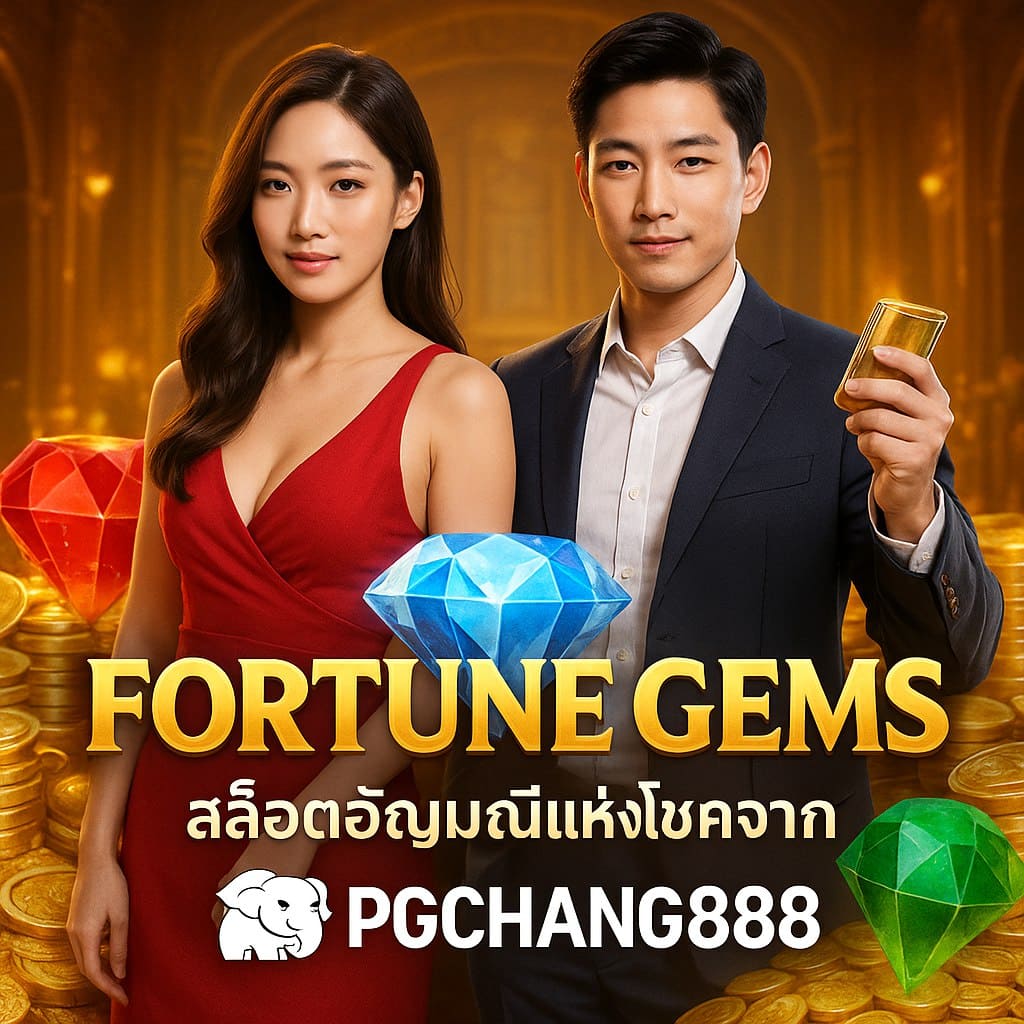 FORTUNE GEMS สล็อตอัญมณีแห่งโชคจาก PGCHANG888 โบนัสแตกบ่อยทุกวัน