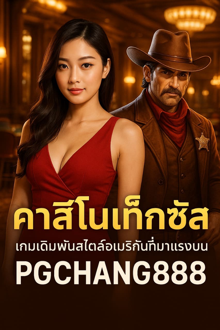 คาสิโนเท็กซัส เกมเดิมพันสไตล์อเมริกันที่มาแรงบน PGCHANG888