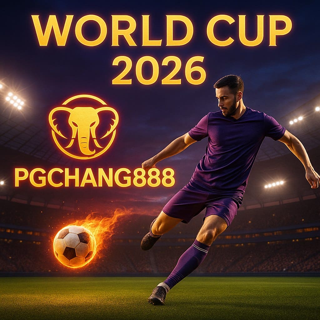 WORLD CUP 2026 มหกรรมฟุตบอลโลกสุดยิ่งใหญ่กับความสนุกที่ไม่สิ้นสุดจาก PGCHANG888