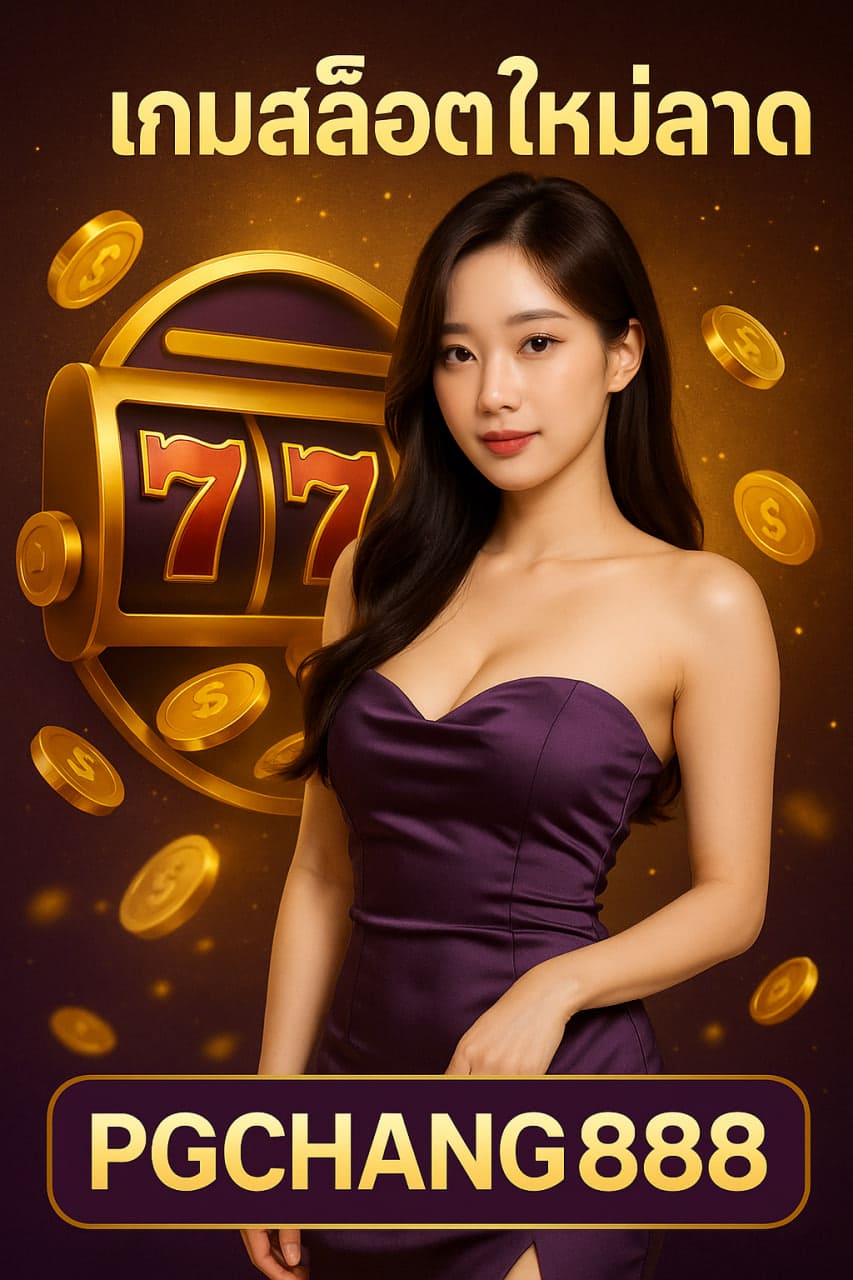 เกมสล็อตใหม่ล่าสุด ภาพสวย โบนัสแตกง่าย จากค่ายดัง PGCHANG888
