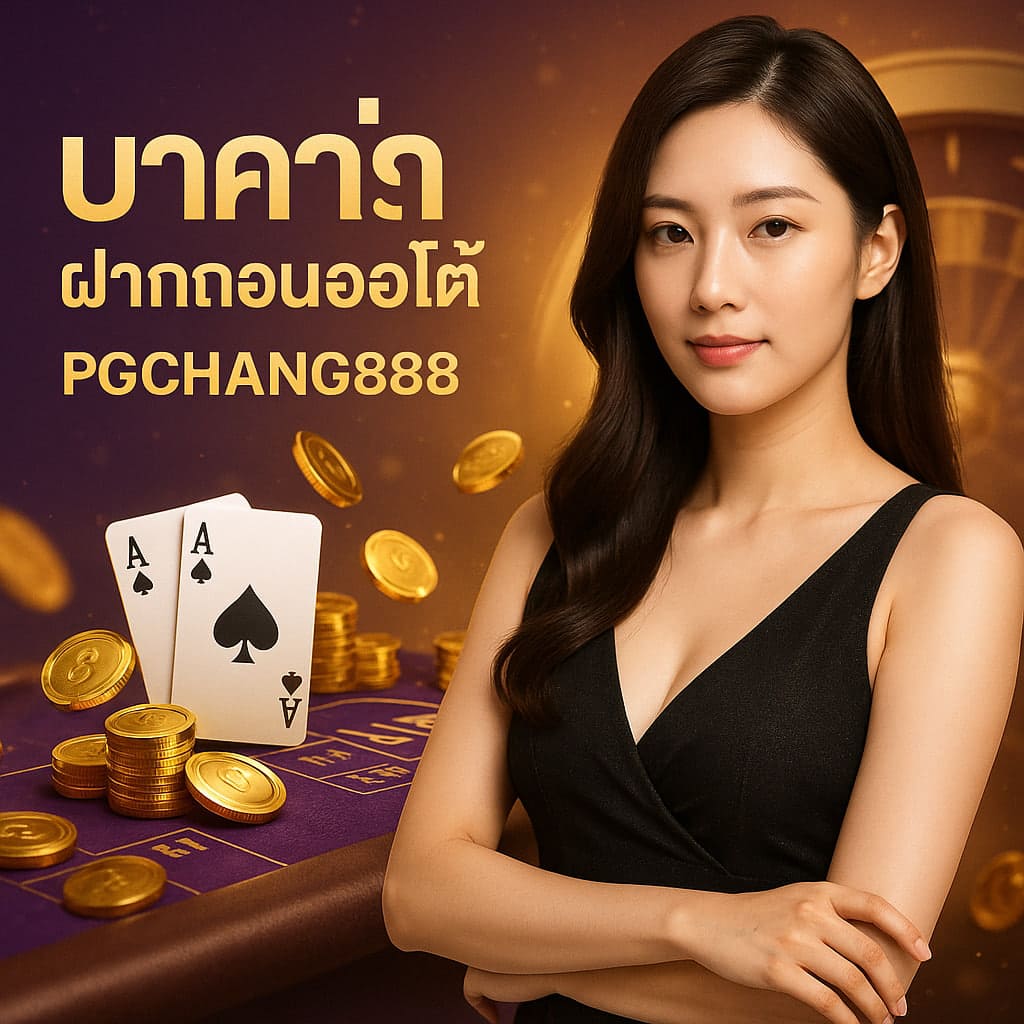 บาคาร่าฝากถอนออโต้ PGCHANG888 ระบบทันสมัยและปลอดภัย