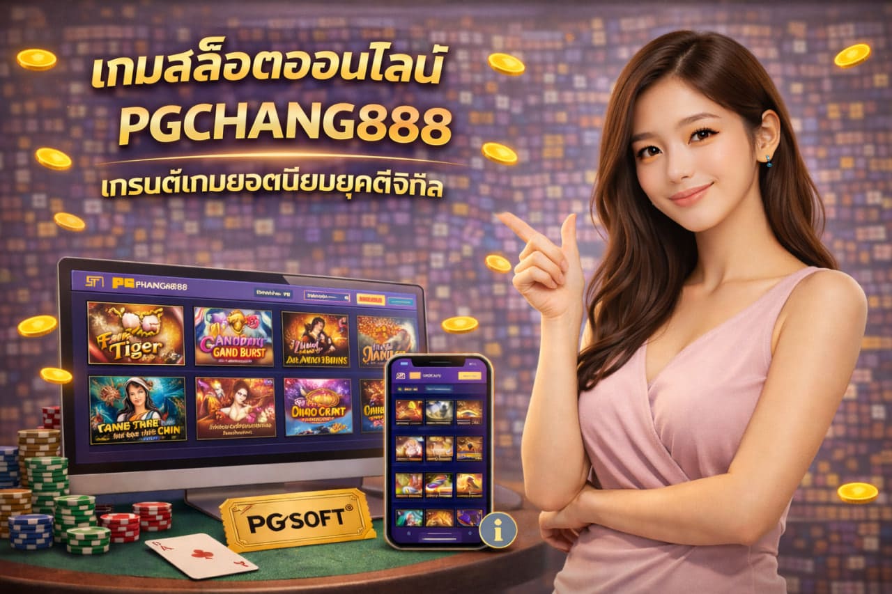 เกมสล็อตออนไลน์ PGCHANG888 เทรนด์เกมยอดนิยมยุคดิจิทัล